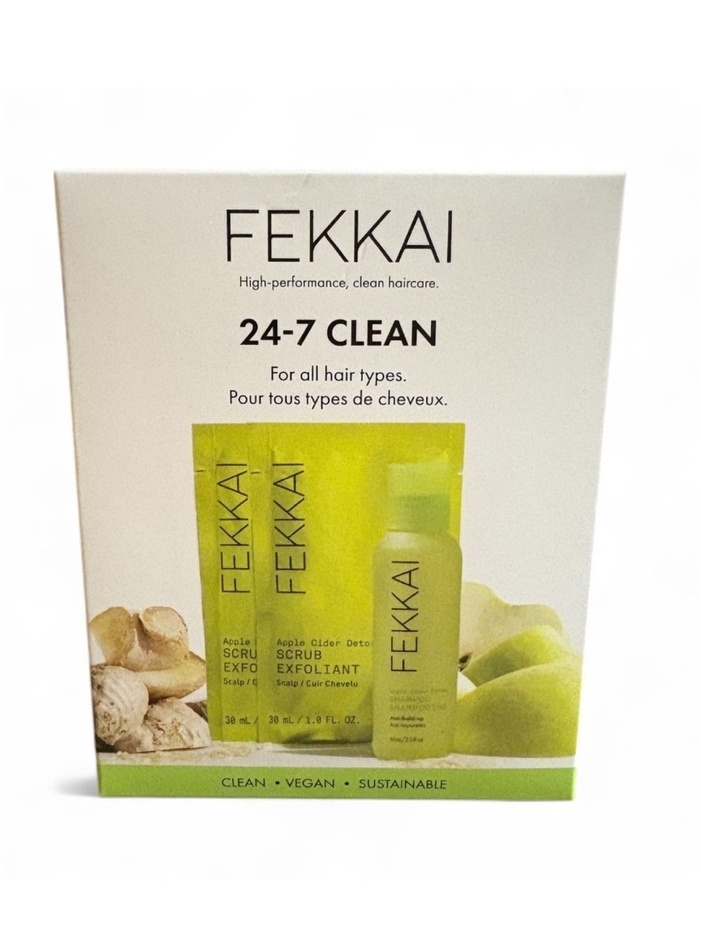 Fekkai 24-7 Clean Exfoliant Set NEW